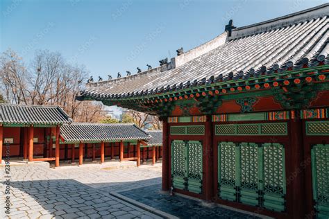 Gyeonghuigung Palace, Korean traditional architecture in Seoul, Korea ...