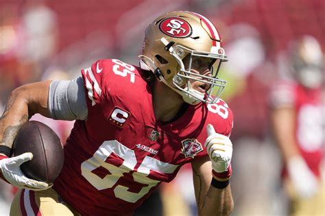 49ers’ John Lynch: George Kittle having trouble kicking calf injury