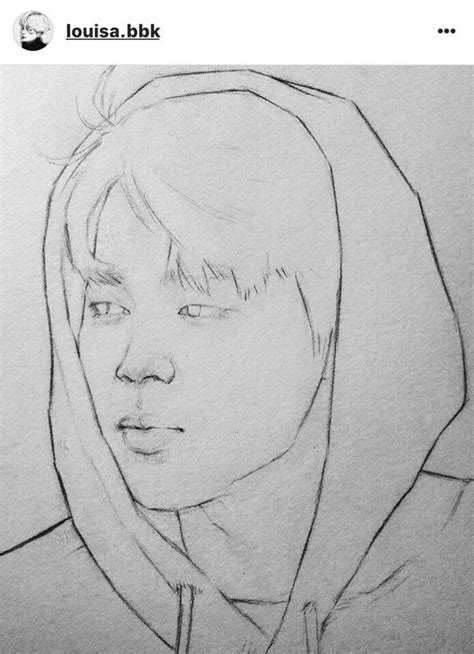 Park Jimin | BTS fanart | credit to the artist Kpop Drawings, Pencil Art Drawings, Art Drawings ...