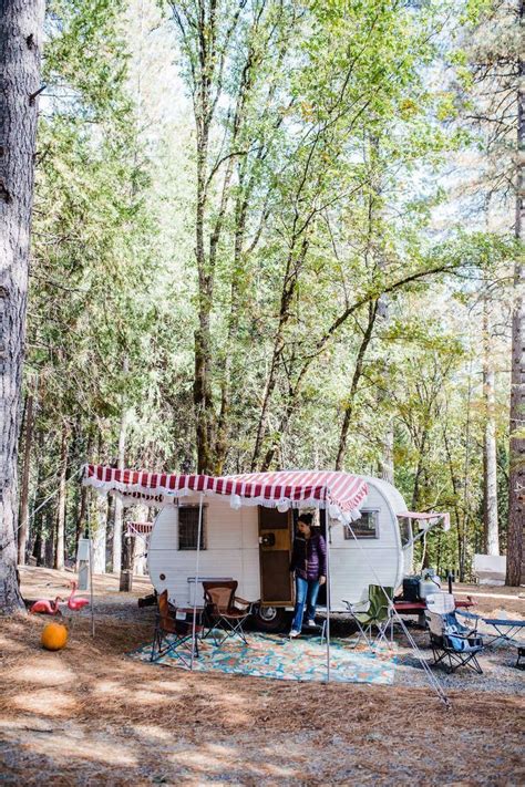 Bring your vintage trailer and camp at the Inn Town Campground, photo by Lenkaland Photography ...