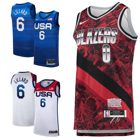 Damian Lillard Team USA Basketball jerseys one of the top-selling ...