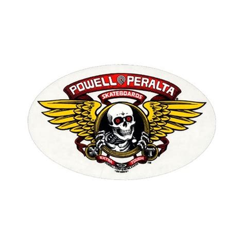 Powell Peralta Skeletons Only Sticker 5-Pack Stickers