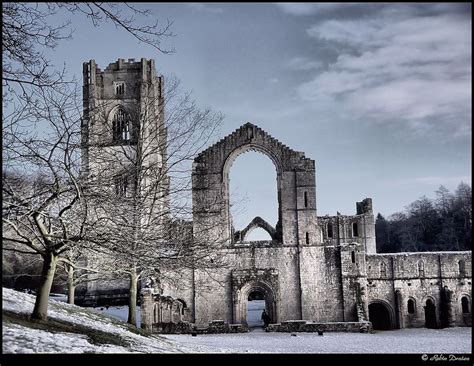 Fountains Abbey, Winter | Fountains abbey, Fountains, Dissolution of ...