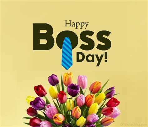 Happy Boss Day Messages