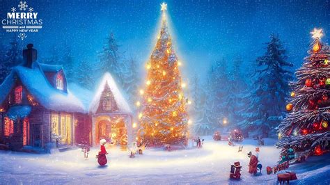 Peaceful Instrumental Christmas Music - Relaxing Christmas music "Snowy Christmas Night" - YouTube