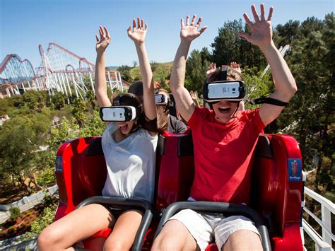 On Six Flags' Virtual Reality Coaster, The Ride Is Just Half The Thrill | KUOW News and Information