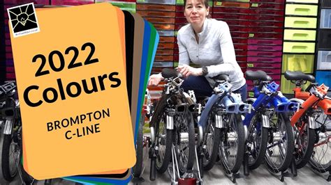 Brompton 2022 C Line colours and features - YouTube