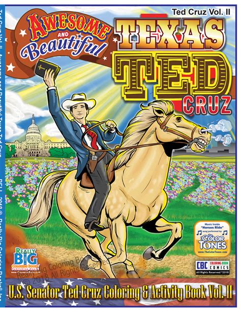 Texas Ted Cruz Coloring Book volume 2