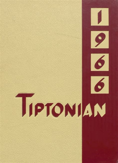 1966 yearbook from Tipton High School from Tipton, Indiana for sale