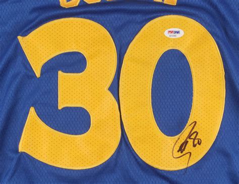 Stephen Curry Signed Jersey (PSA COA) | Pristine Auction