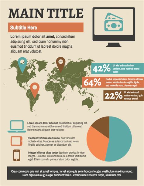 Blank Geographical E-commerce Infographic Template - Venngage