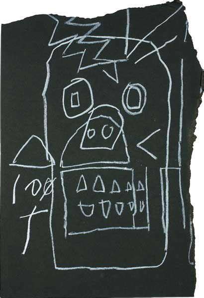 23: JEAN-MICHEL BASQUIAT, Untitled (Skull), 1981