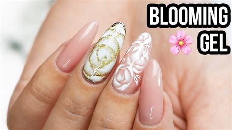 blooming gel nail art tutorial videos