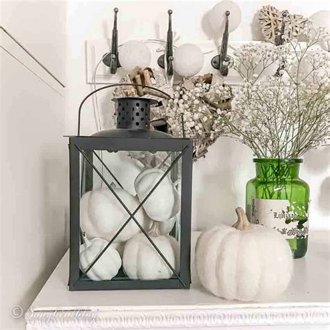 DIY Fall Lantern Decor [easy, fun and cheap ideas] - Songbird