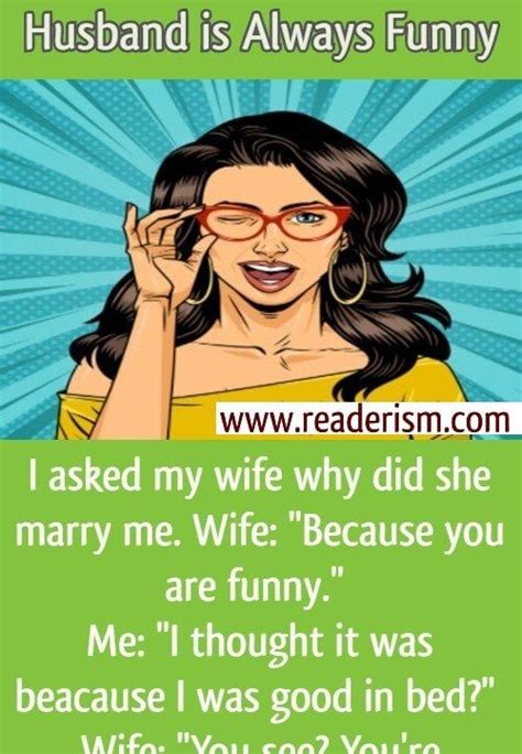 Husband is Always Funny | Husband humor, Husband jokes, Wife humor