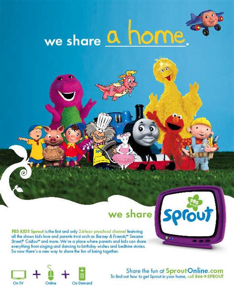 Pbs Kids Sprout Characters