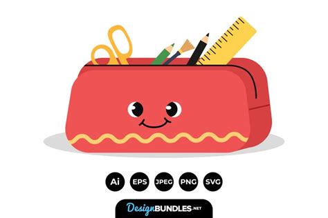 Pencil Case Clipart