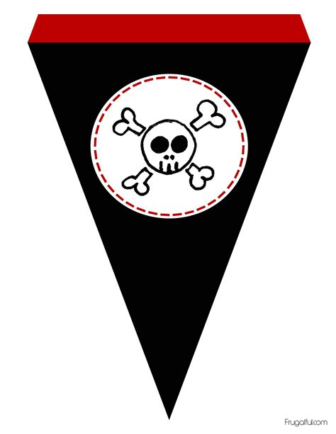 Printable Pirate Flag