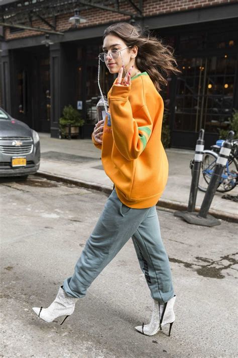 Dua Lipa Heads into SNL Rehearsals in New York 02/03/2018 – celebsla.com