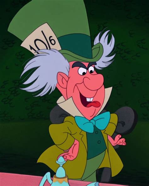 The Mad Hatter is a character from Disney's 1951 animated feature film Alice in Wonderland ...