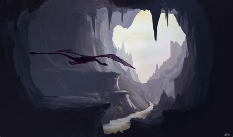 Dragon cave by Axtreem on DeviantArt | Cave drawings, Dragon cave ...