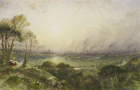 Manchester from Kersal Moor by William Wyld – A Scene of the Industrial Revolution | Edward II