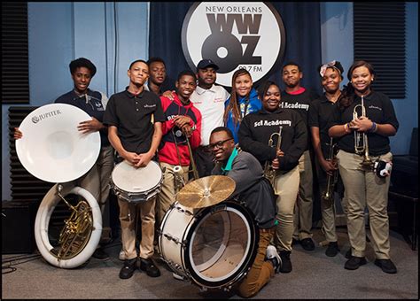 Cuttin' Class with the Marion Abramson High School Brass Band | WWOZ New Orleans 90.7 FM