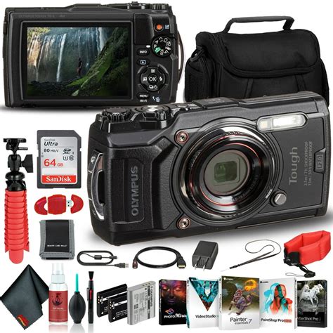 Olympus Tough TG-6 Waterproof Camera - Adventure Bundle - Walmart.com ...