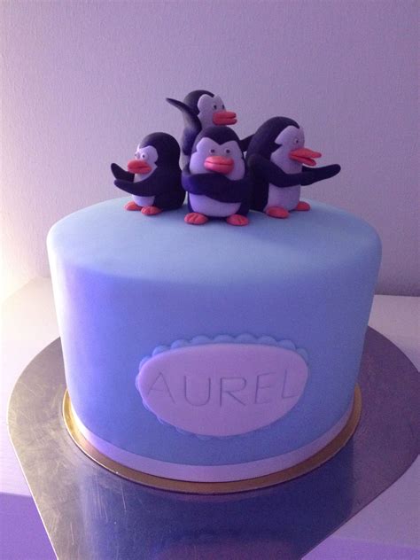 Penguin Madagascar cake Madagascar Cake, Penguins Of Madagascar, 4th ...