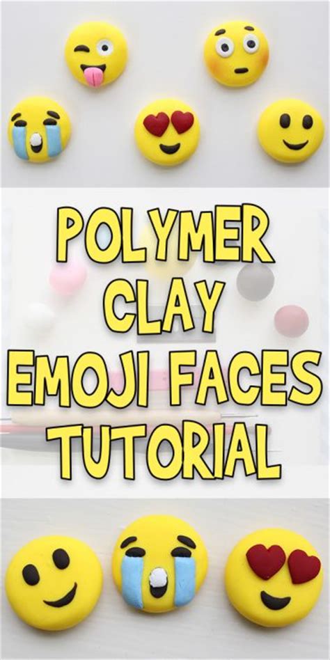 Polymer Clay Emoji Faces Tutorial | Woo! Jr. Kids Activities : Children's Publishing