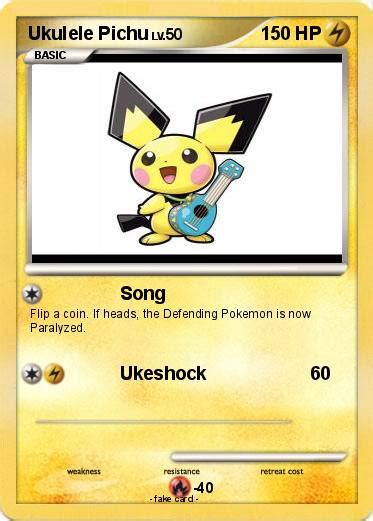 Pokémon Ukulele Pichu 37 37 - Song - My Pokemon Card