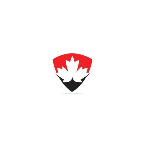 Maple leaf logo design. Canada symbol logo. 13156280 Vector Art at Vecteezy