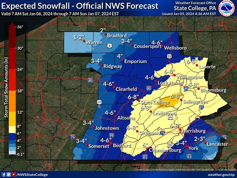 Up to 8 inches of snow in forecast for parts of Pa.: See latest snowfall map - pennlive.com