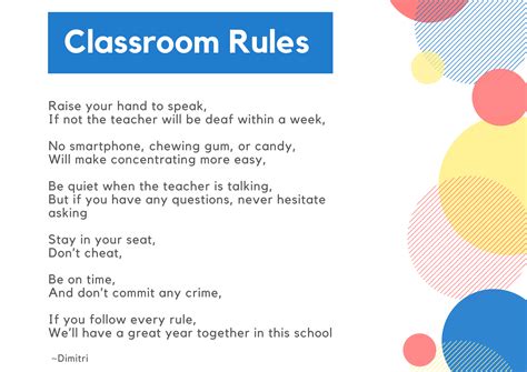 36 Creative Ways to Introduce and Explain Classroom Rules to Students ...