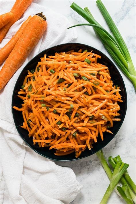 Quick and Easy Carrot Salad Recipe | Yellow Bliss Road