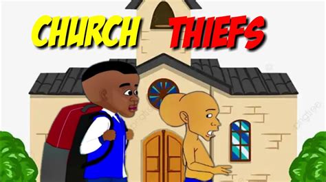 TEGWOLO AND TAKPO STEAL MONEY FROM CHURCH AFTER SERVICE (House Of Ajebo)(Ug Toons) - YouTube