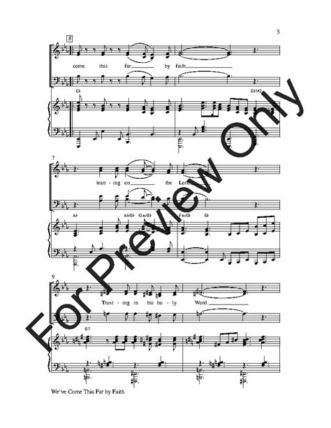 We've Come This Far by Faith (SATB ) by Albe | J.W. Pepper Sheet Music