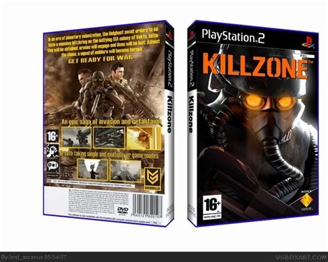 Killzone PlayStation 2 Box Art Cover by lord_arcanus