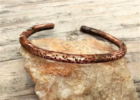 Men's bracelet Men's copper bracelet Rusitc