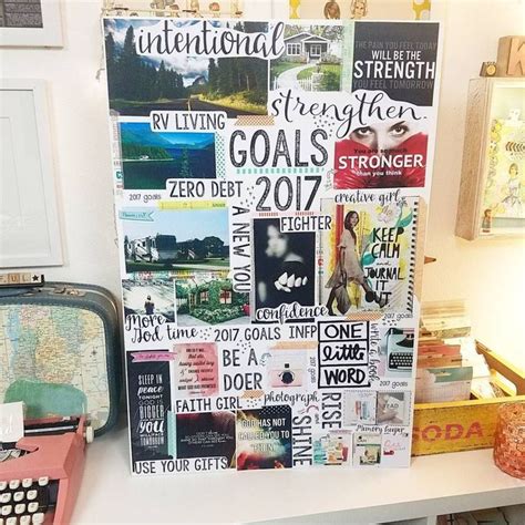 15 Inspiring DIY Ways to Make A New Year’s Resolutions List | Vision board diy, Vision board ...