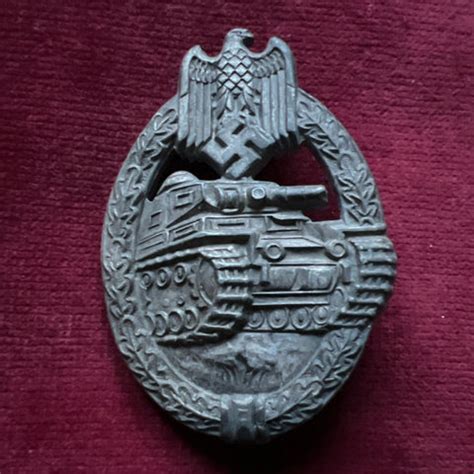Nazi Germany, Tank Battle Badge, marked 1942 A.W.S. – BuyMilitaryMedals.com