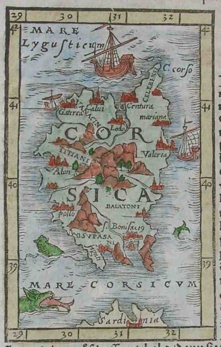 CORSICA || Michael Jennings Antique Maps and Prints