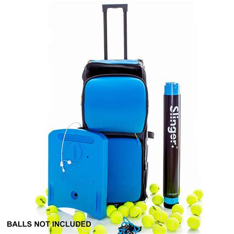 Slinger Bag Tennis Ball Machine Review | Tennis Department