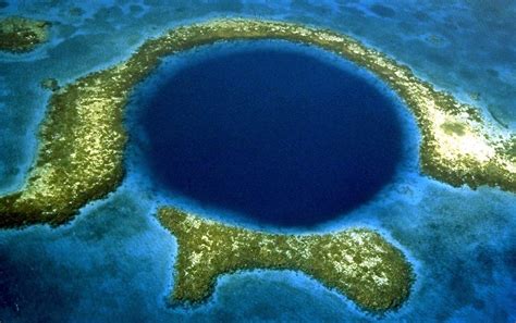 The Great Blue Hole of Belize