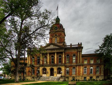 Elkhart County Courthouse | Flickr - Photo by Mike Kohlbauer Elkhart, Second Empire, Eastlake ...