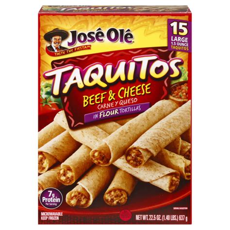 Save on Jose Ole Taquitos Beef & Cheese - 15 ct Order Online Delivery ...