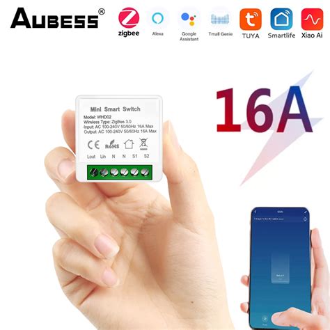Aubess Mini Smart Switch DIN Mount by HitLuca | Download free STL model | Printables.com