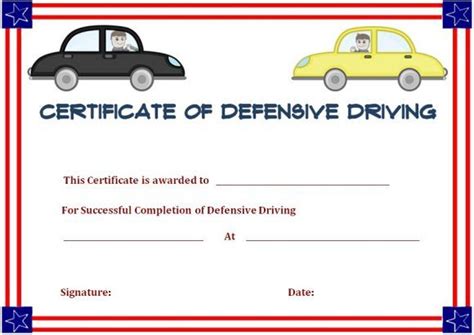 20 best Safe Driving Certificate Template images on Pinterest