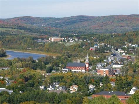 An aerial view of Fort Kent | Fort kent, Beautiful places, Maine