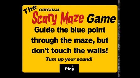 Halloween Special The Scary Maze Game - YouTube